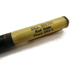 Bill Smith Real Estate Advertising Pencil Vintage picture