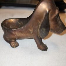 Vintage Brass Pipe Holder Scottish Terrier Scottie Dog picture