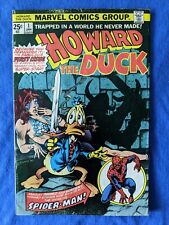 HOWARD THE DUCK #1 (1976) Marvel bronze classic key 1st issue, Spider-Man x-over picture