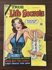 True Life Secrets #23 1954 Charlton Golden Age Romance Comic Book Good Girl picture