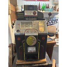 Vintage Jennings Silver Moon Club 5-Cent Slot Machine Trade Simulator Coin-Op picture