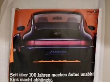 RARE Original Porsche 911 JAHRE Poster 30X40 picture