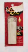 Vintage BIC Lighter in Package Flick A Bic White READ picture