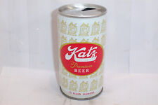 Katz Premium Beer   Crimp Steel    Pearl    San Antonio TX & St Joseph MO picture
