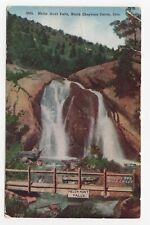 J.E. Lavley Helen Hunt Falls North Cheyenne Canon Colorado Posted 1913 Postcard picture
