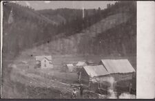 VINTAGE RPPC 1907-14 RANCH/FARM SIERRA COUNTY? GOLETA? CALIFORNIA PHOTO POSTCARD picture