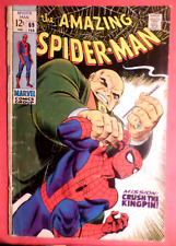 Amazing Spider-man  69 Kingpin Silver Age 1969 G/VG picture