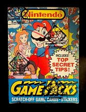 1989 Topps Nintendo Game Packs Unopened Wax Box BBCE Sealed Mario Full box 48ct picture
