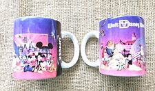 Vintage 1990 New Walt Disney World Parks 2 Coffee Mugs Aunt & Uncle picture