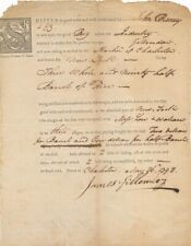 Historical 1798 Shipping Document for a Cargo of Rice Etc. picture