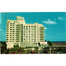 Eden Rock Hotel Miami Beach Florida Postcard Posted 1957 picture