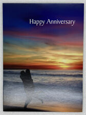Vintage Anniversary Card Beach Sunset “I’m Never Letting Go” By James Steidl P1 picture