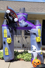 10ft Gemmy Airblown Inflatable Halloween Haunted House Arch  picture