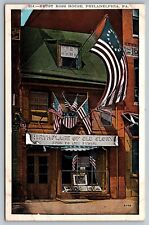 Betsy Ross House. Philadelphia PA Vintage Postcard picture