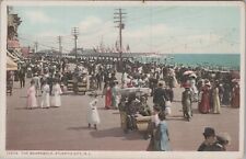 Steeplechase & Boardwalk Atlantic City New Jersey NJ ~ c1920s Postcard UNP 6926b picture