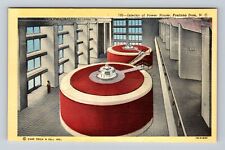 Fontana Dam NC-North Carolina, Interior of Power House, Antique Vintage Postcard picture