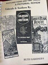 Postcard views in timetables a pictorial review Colorado and Southern RY picture