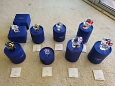 Rare, Retired, and Valuable Hello Kitty Swarovski Crystal Figurines and Charms picture