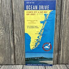 Vintage Ocean Drive Atlantic City to Cape May Newe Jersey Brochure picture