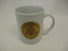 Vintage Coffee Mug American Embassy Pretoria South Africa Gold Great Seal US picture