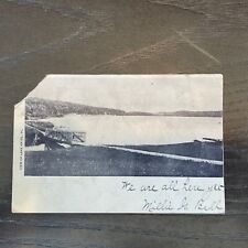 1904 postcard with view of Lake Ariel Pennsylvania picture