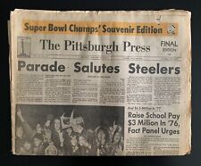 Pittsburgh Steelers NFL The Pittsburgh Press Parade Salutes Steelers (1976) picture
