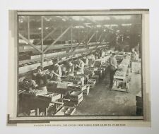 1931 Grape Packing Tables Magazine Print picture
