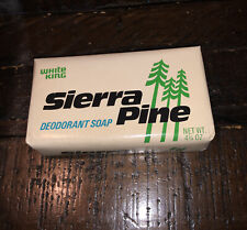 Vintage Art Deco Sierra Pine Toilet Soap c 1970’s Bar of Soap picture