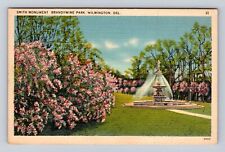 Wilmington DE-Delaware, Smith Monument, Brandywine Park, Vintage Postcard picture