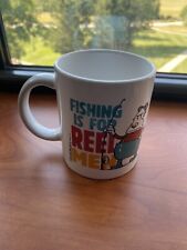 “fishing Is For Reel Men” Shoebox Mug picture