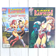 Lady Rawhide #2 & 4 Topps Comics 1996 Vintage Comic Book Lot, Don McGregor picture