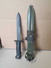 Vintage Vietnam Era (Rare) K-M5A1 Bayonet w/ USM8AI Scabbard Excellent Condition picture