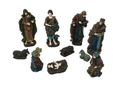 10 Piece Nativity Set Resin Christmas  picture