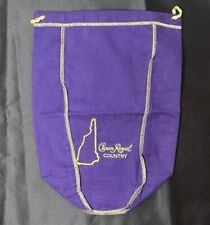 Crown Royal Country Purple New Hampshire State Outline Drawstring Bag 1.75L NEW picture
