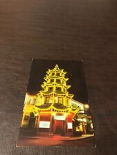 GOLDEN PAGODA RESTAURANT - CHINATOWN - LOS ANGELES - CALIF. - UNPOSTED POSTCARD picture