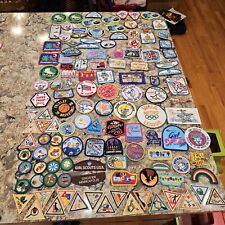 Vintage Lot of 120 Girl Scout Patches  1990s- Early 2000s Minnesota Badges picture