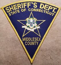 CT Middlesex County Connecticut Sheriff Shoulder Patch picture
