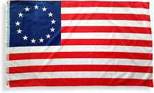 Betsy Ross US Flag 3x5 ft 13 Stars 1776 Colonial Historical American USA Banner picture