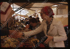sl77 Original slide 1974 European Open Farmers market 933a picture