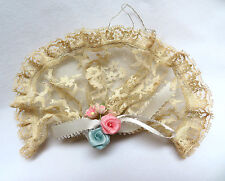 Vintage Victorian Style Lace Fan Christmas Ornament  picture