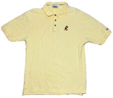 *VINTAGE* Disneyland Resort men's Yellow Mickey Mouse Polo; Size M/L picture