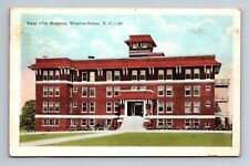 Twin City Hospital Winston Salem North Carolina Postcard c1921 picture