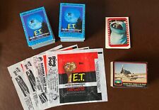 1982 Topps E.T. Trading Cards 2 Complete Sets + Close Encounters -  picture
