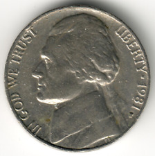 USA - 1981P - Jefferson Nickel 1st portrait - #1419 picture