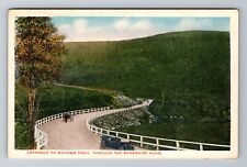 Berkshire Hills MA-Massachusetts, Entrance To Mohawk Trail, Vintage Postcard picture