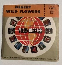 View-Master - DESERT WILD FLOWERS - B629 - 3 Reel Set + Booklet (V2) picture