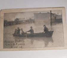 Columbus, Ohio Flood Views 1913 (17 views) Rescue -Fire Dept. picture