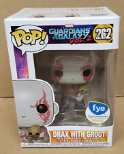 Funko Pop Guardians Of The Galaxy Vol.2 #262 Drax With Groot FYE Exclusive picture