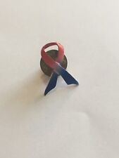 Vintage Red White Blue Patriotic Lapel Pin Tie Tac   // picture