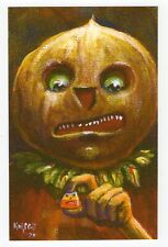 Halloween Postcard Matthew Kirscht 2022 The Dare 8/18 Flat picture